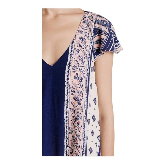 Maeve by Anthropologie Maeve Summertide Cape High-Low Swing Dress. Size X-Small. - Picture 2 of 16